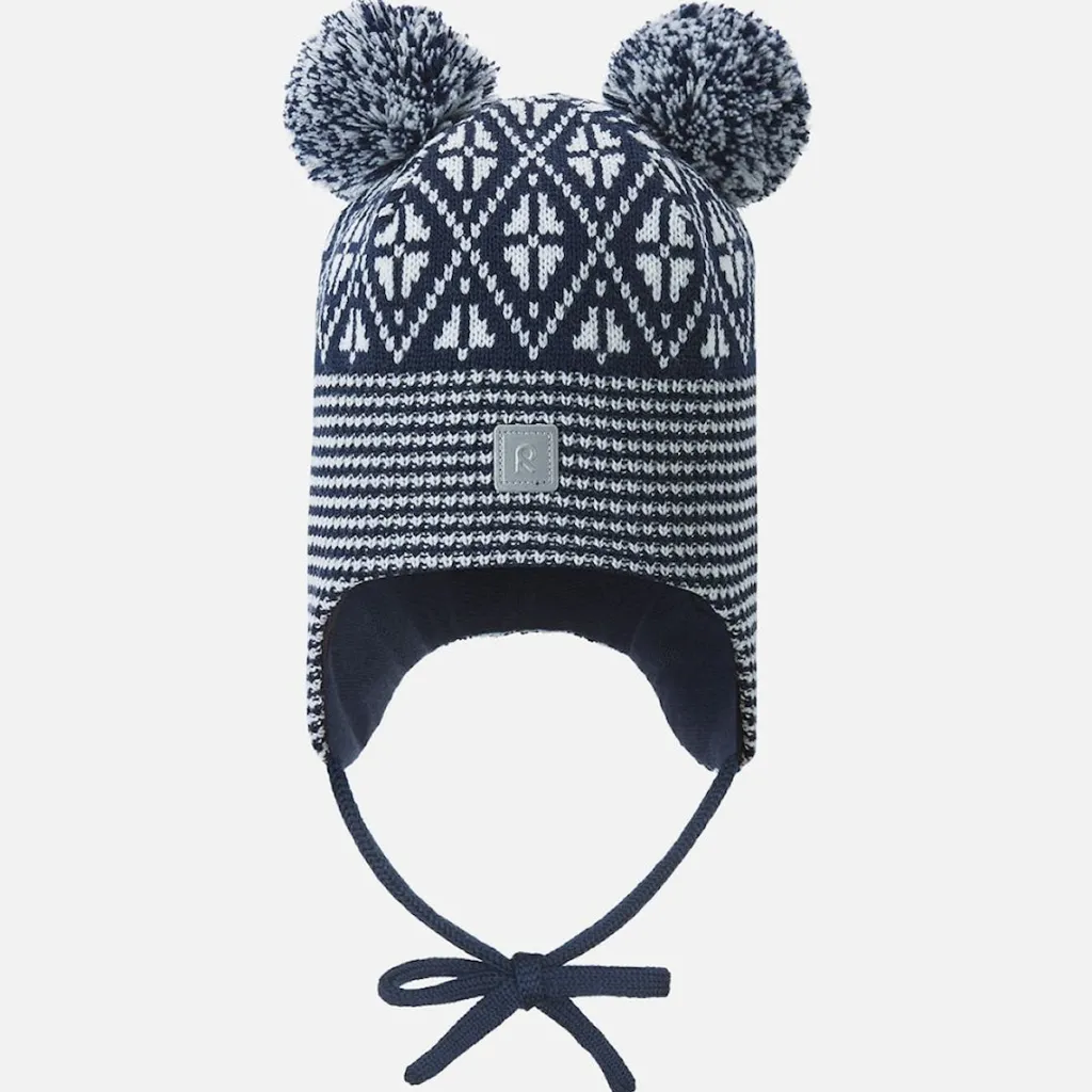 Discount Kuuru Stickad Mössa Marinblå Barn Accessoarer