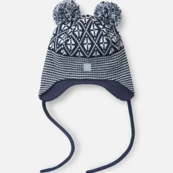 Discount Kuuru Stickad Mössa Marinblå Barn Accessoarer