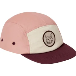 Sale Laholm Blockfärgad Keps Rose/Dark Lilac Barn Accessoarer