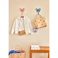 Hot Large Raffia Väska Darling Hearts Barn Accessoarer