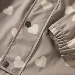 Hot Leeds Ofodrad Regnoverall Taupe Hearts Overaller