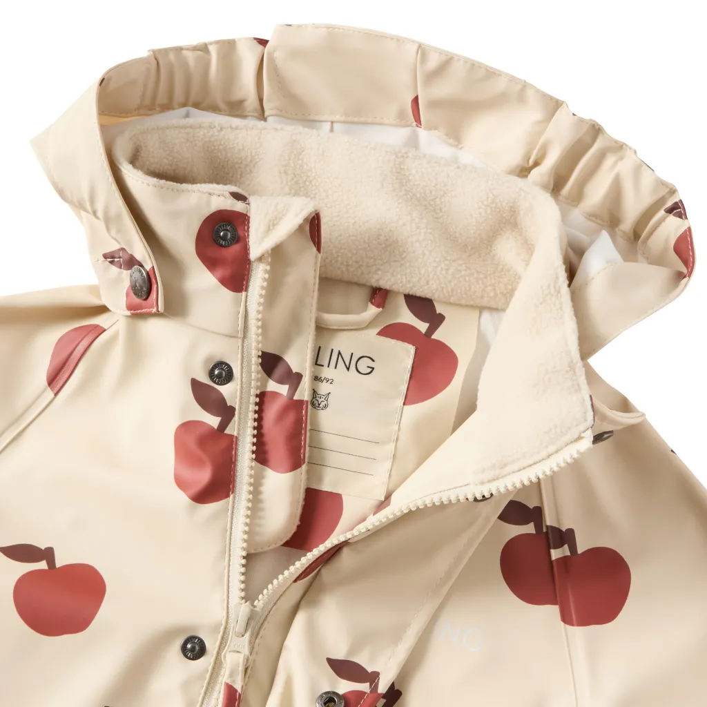 Online Leeds Ofodrad Regnoverall Foggy White Big Apple Overaller