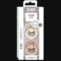New Liberty Colour Eloise 2-pack Symmetriska Latexnappar Blush Mix Nappar & Napphållare