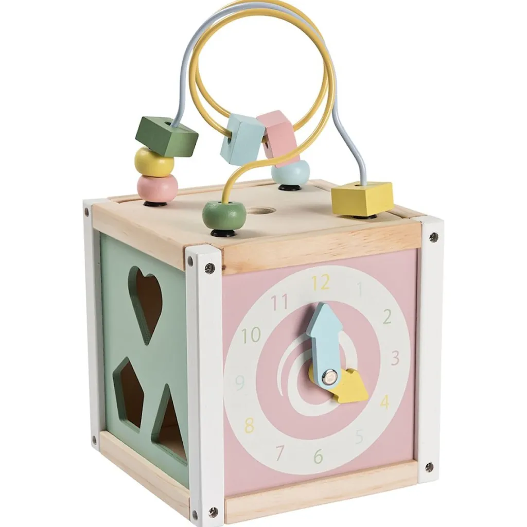Best Liten Aktivitetskub Babyleksaker