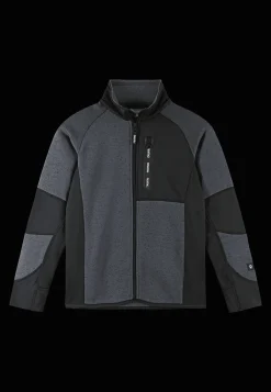 Clearance Liukuen Fleecetröja Soft Black Barn Fleecekläder