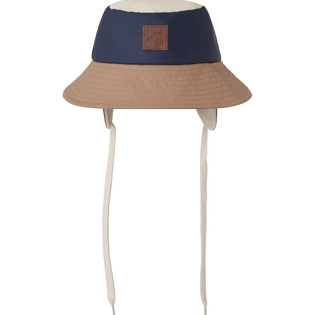 Best Liverpool Blockfärgad Återvunnen Regnhatt Navy/Walnut Barn Accessoarer