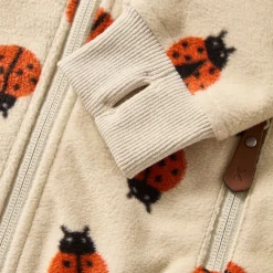 Clearance Livigno Vindfleecejacka Ladybug Barn Fleecekläder