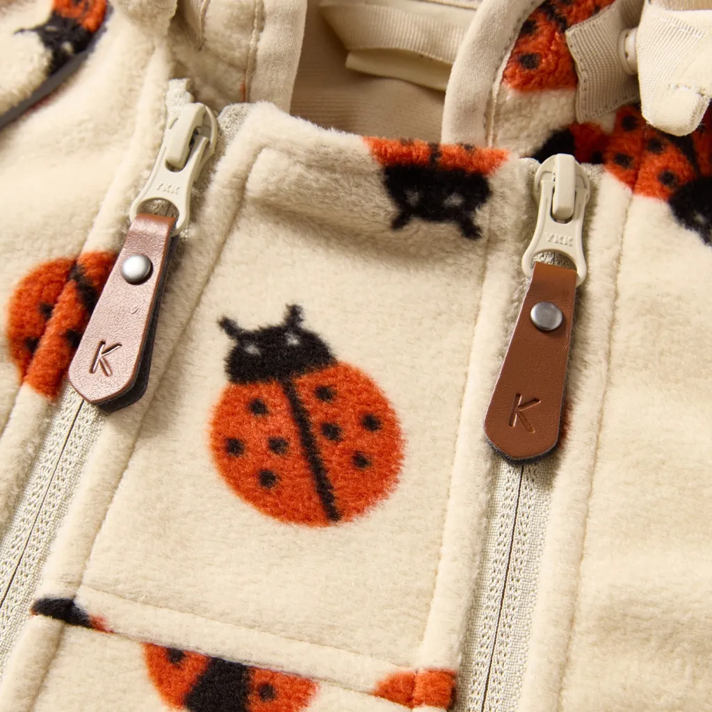 Best Livigno Vindfleeceoverall Ladybug Barn Fleecekläder