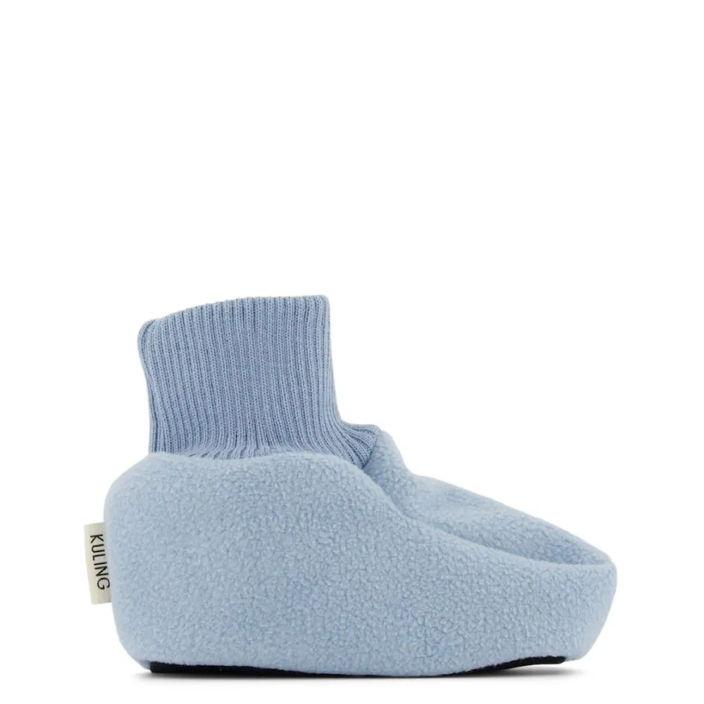 New Livigno Vindfleecetossor Flintstone Blue Barn Babyskor