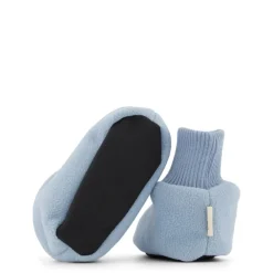 New Livigno Vindfleecetossor Flintstone Blue Barn Babyskor