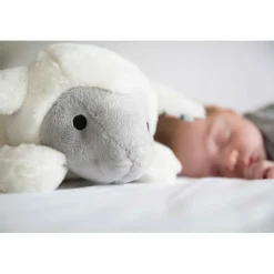 Online Liz Mjuk Leksak Med Hjärtslagsljud White Babyleksaker