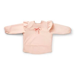 Clearance Långärmad Baby Bib Rosy Bow Nappflaskor & Hakklappar