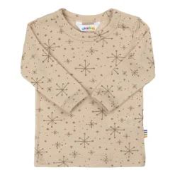 Online Långärmad Blus I Ull Beige Barn Tröjor & Toppar