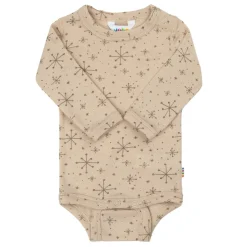Clearance Långärmad Body I Ull Beige Barn Bodys & Bodysuits