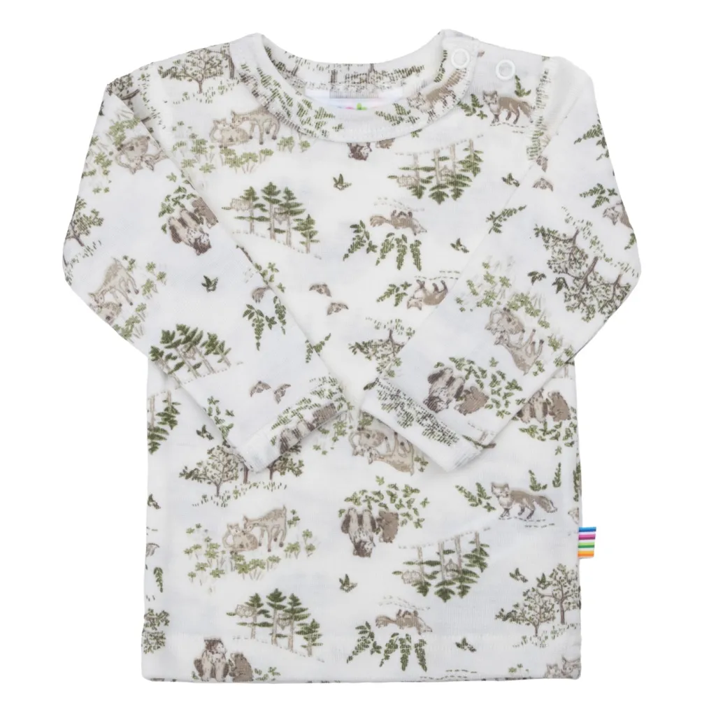 Hot Långärmad Topp I Ull Off White Barn Tröjor & Toppar