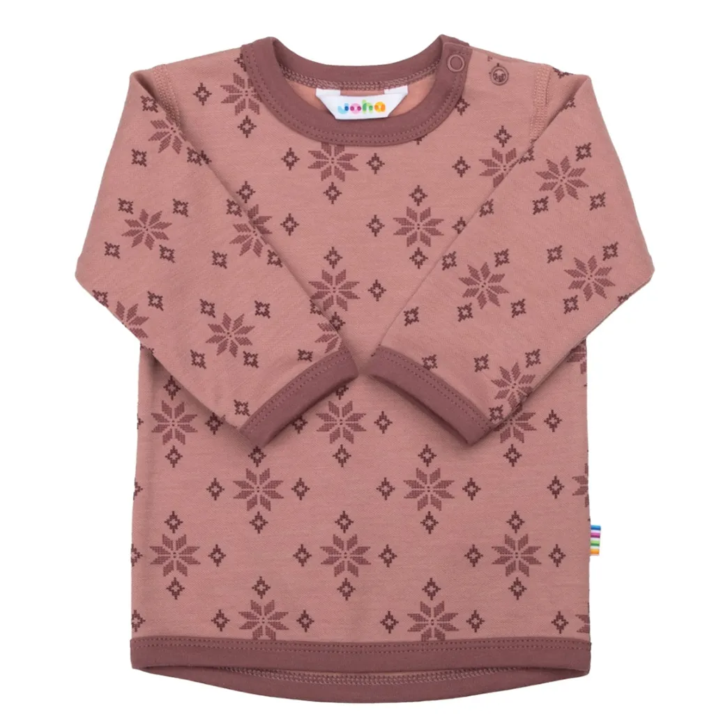 New Långärmad Topp I Ull Rose Barn Tröjor & Toppar