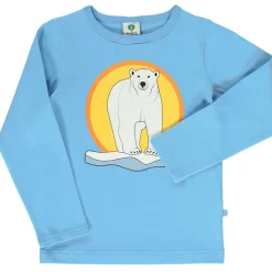 Hot Långärmad t-shirt Alaskan Blue Polar Bear Barn Tröjor & Toppar