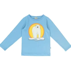 Hot Långärmad t-shirt Alaskan Blue Polar Bear Barn Tröjor & Toppar