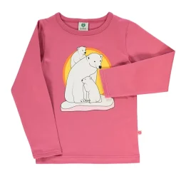 Långärmad T-shirt i Baroque Rose med isbjörnar Barn Tröjor & Toppar