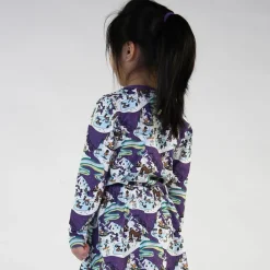 Hot Långärmad T-shirt i Loganberry med vinterlandskap Barn Tröjor & Toppar