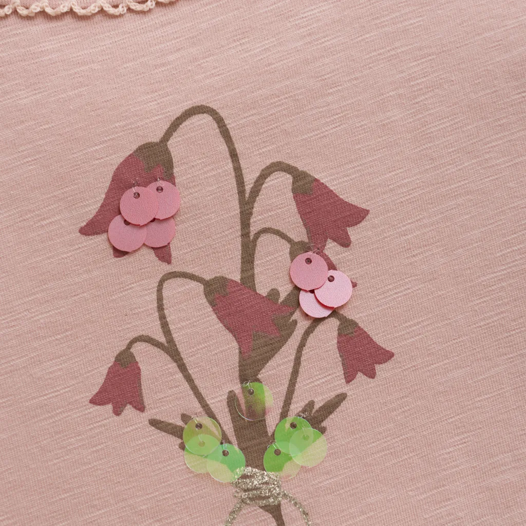 Outlet Långärmad T-shirt Misty Rose Barn Tröjor & Toppar