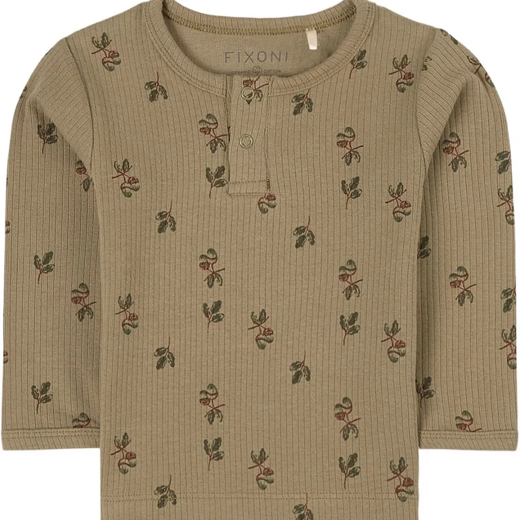 Clearance Långärmad T-shirt Olive Barn Tröjor & Toppar