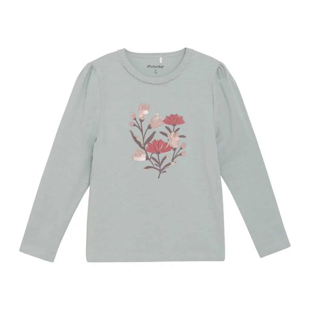 Online Långärmad T-shirt Puritan Gray Barn Tröjor & Toppar
