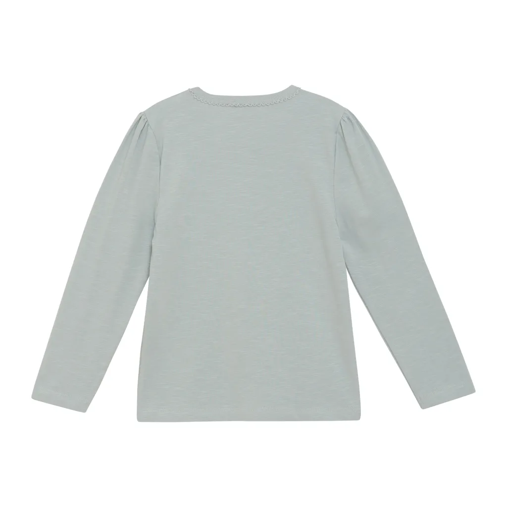 Online Långärmad T-shirt Puritan Gray Barn Tröjor & Toppar