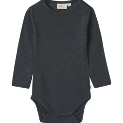 Best Långärmad ullbody Lucca Navy Barn Bodys & Bodysuits