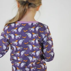 Clearance Long-sleeved top with badger and squirrel Loganberry Barn Tröjor & Toppar