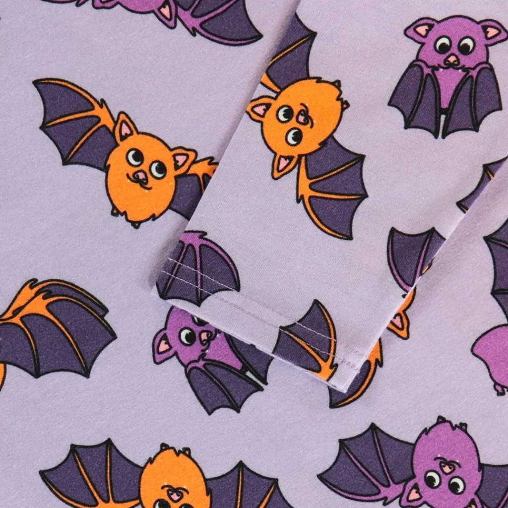 Online Long-sleeved top with bats Orchid Petal Barn Tröjor & Toppar
