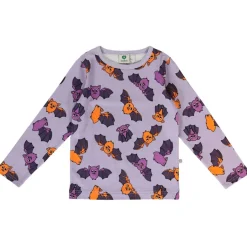 Online Long-sleeved top with bats Orchid Petal Barn Tröjor & Toppar