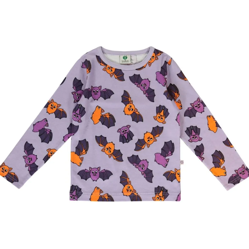 Online Long-sleeved top with bats Orchid Petal Barn Tröjor & Toppar