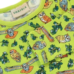 Long-sleeved top with owls Pear Green Barn Tröjor & Toppar