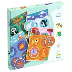 Loto Wood Memory-spel Multi Spel & Pussel