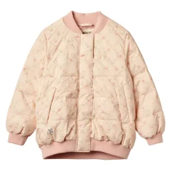 Clearance Lotte Pufferjacka Rose Checked Flowers Jackor & Kappor