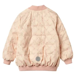 Clearance Lotte Pufferjacka Rose Checked Flowers Jackor & Kappor