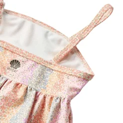 Online Lærke Bikini Rainbow Flowers Barn Uv-Kläder & Badkläder