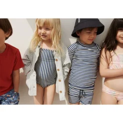 Online Lærke Bikini Rainbow Flowers Barn Uv-Kläder & Badkläder