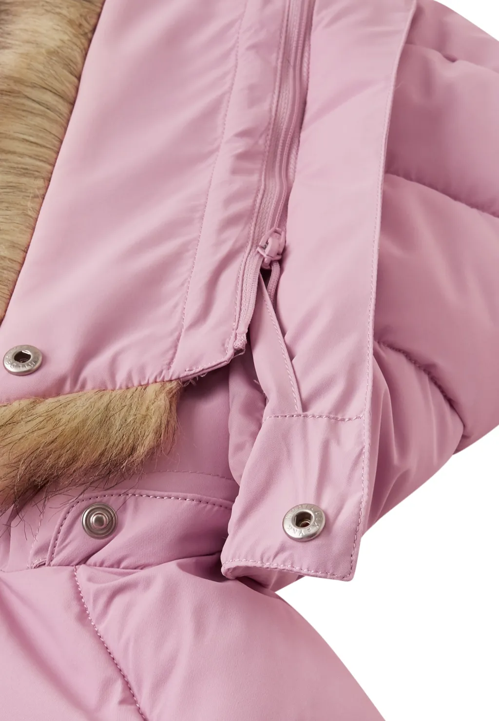 Luvia Vinterjacka Grey Pink Jackor & Kappor