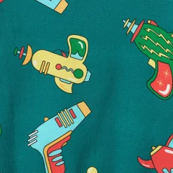 Online Macoun With Space Blasters Mjukisbyxor Petroleum Green Barn Byxor & Shorts