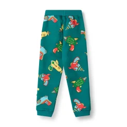 Online Macoun With Space Blasters Mjukisbyxor Petroleum Green Barn Byxor & Shorts