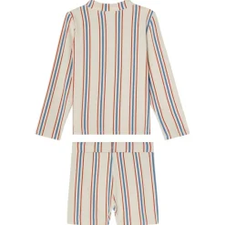 Outlet Madagaskar UV-set Blue/red Stripe Barn Uv-Kläder & Badkläder