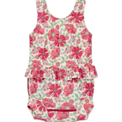Hot Maddie Blommig Baby Baddräkt Ljusrosa Barn Uv-Kläder & Badkläder