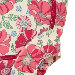 Hot Maddie Blommig Baby Baddräkt Ljusrosa Barn Uv-Kläder & Badkläder