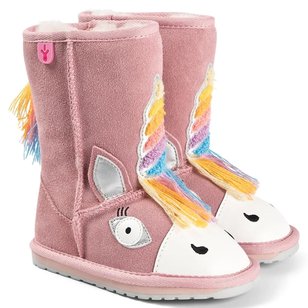 Outlet Magic Unicorn Stövlar Pale Pink Barn Kängor, Stövlar & Vinterskor