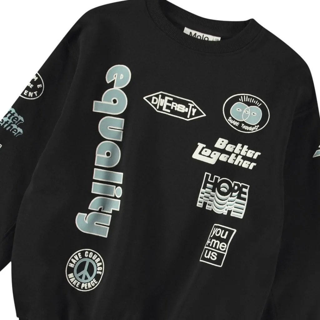 New Magni Sweatshirt Messages Barn Tröjor & Toppar