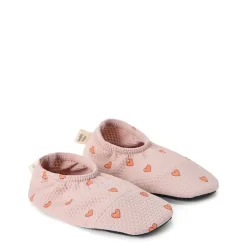 Mathilda Badskor Apricot Hearts Barn Sandaler
