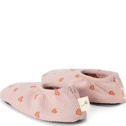 Mathilda Badskor Apricot Hearts Barn Sandaler