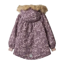 Online Mathilde Tech Blommig Jacka Purple Tulips Jackor & Kappor